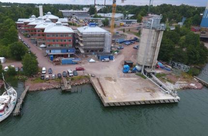 Klintkajen ports befor slide