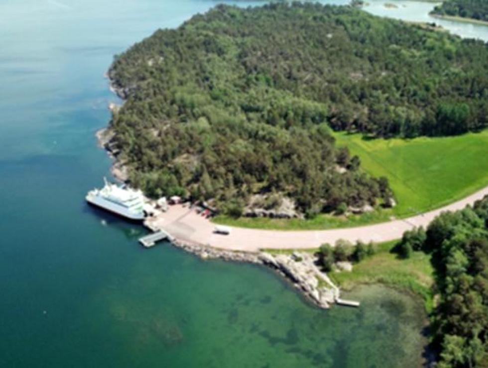 Befintlig hamn Åva