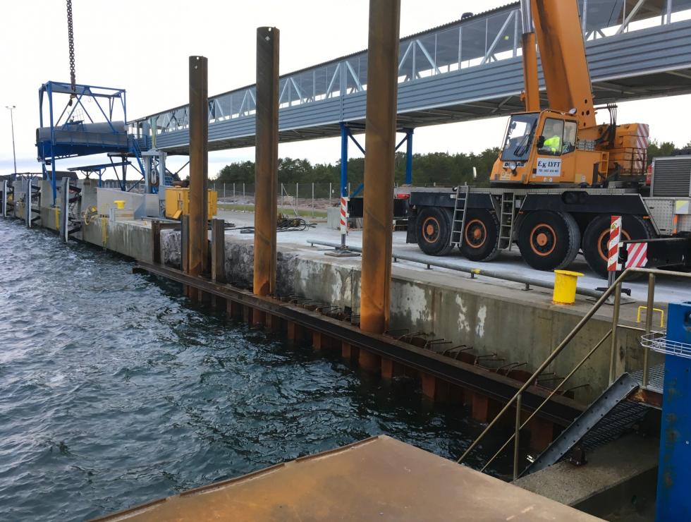 Sheet pile and drilled piles