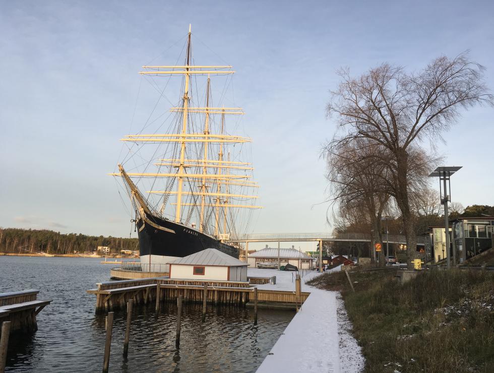 Pommerndockan är färdig.