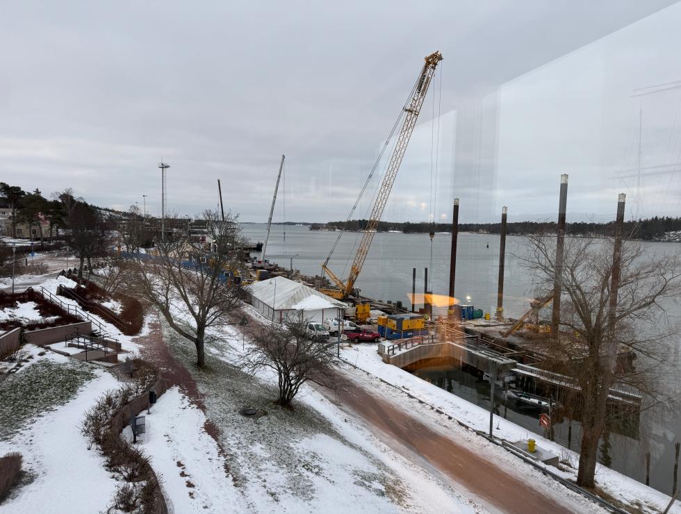 Cruse pier Mariehamn