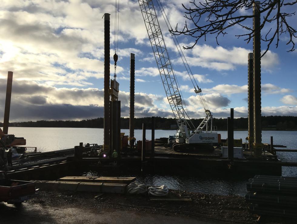 Pommerndockan piling
